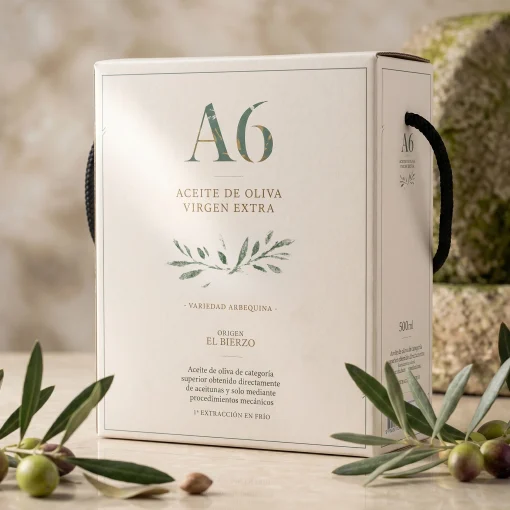 Alternative view of Estuche A6 Aceite de Oliva Virgen Extra del Bierzo – Pack 2 Botellas